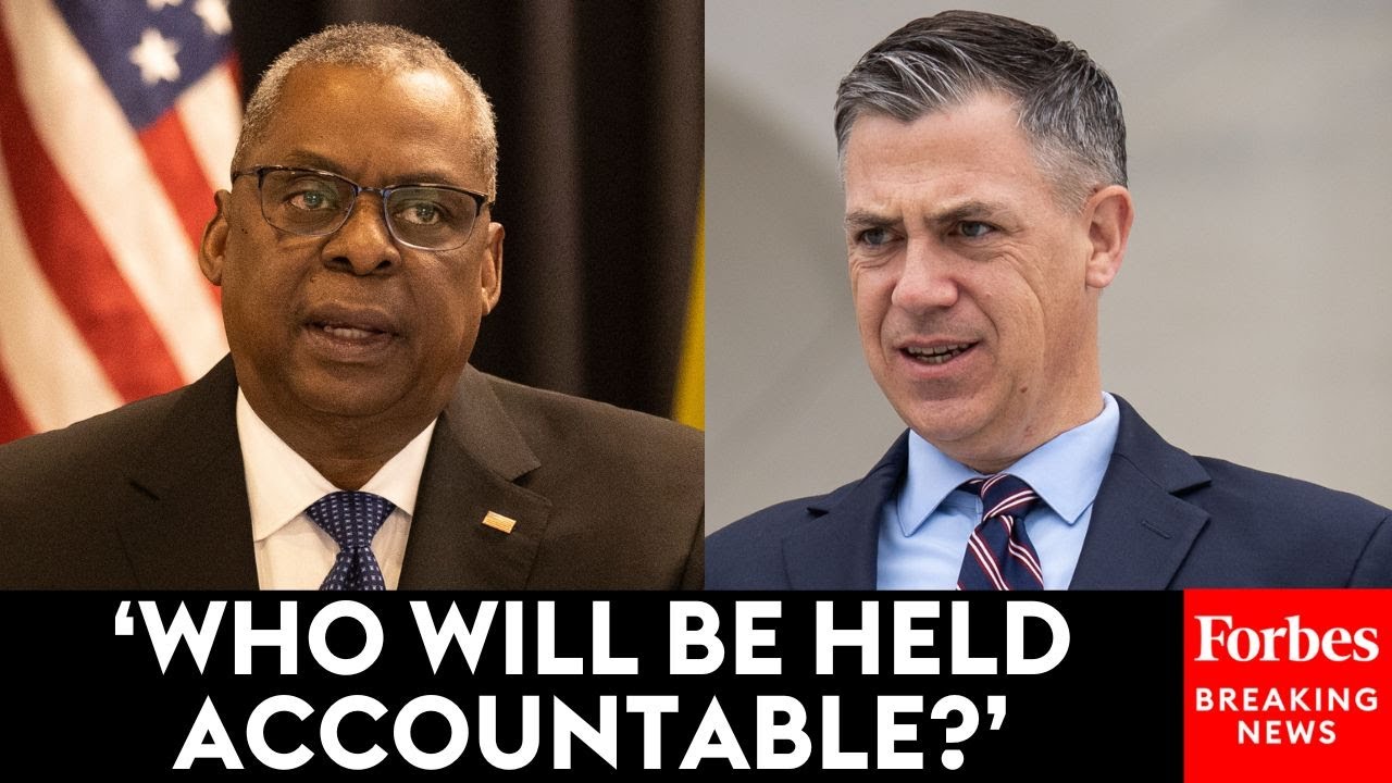 JUST IN: Jim Banks Slams Sec. Austin Over Failure To Notify The President Of His Hospitalization