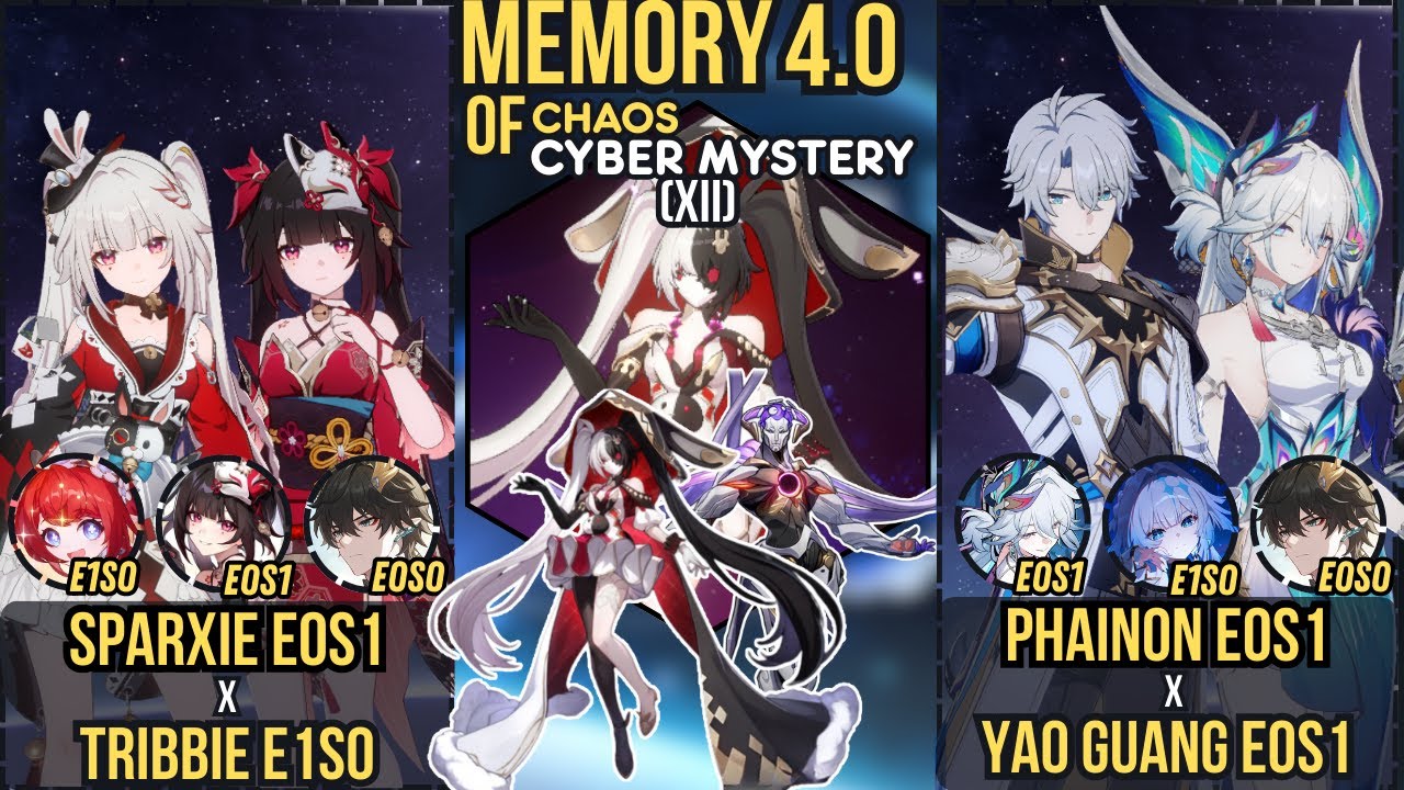 V5 | Hypercarry Sparxie E0S1 x Phainon E0S1 x Yao Guang E0S1 | Memory of Chaos 4.0 #yaoguang