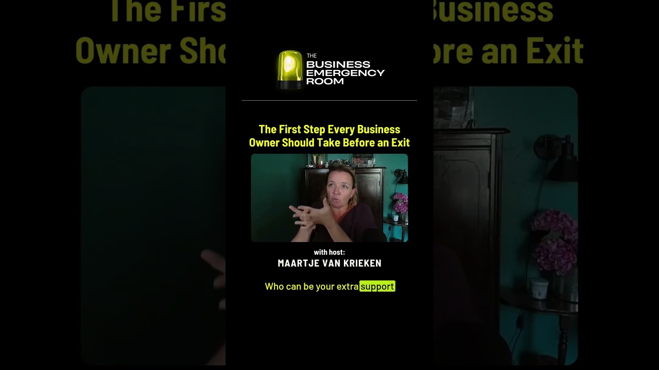 The First Step Every Business Owner Should Take Before an Exit