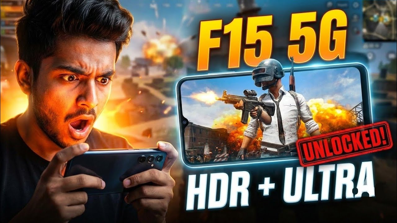 Samsung F15 5G BGMI Test: HDR Ultra Graphics Gameplay