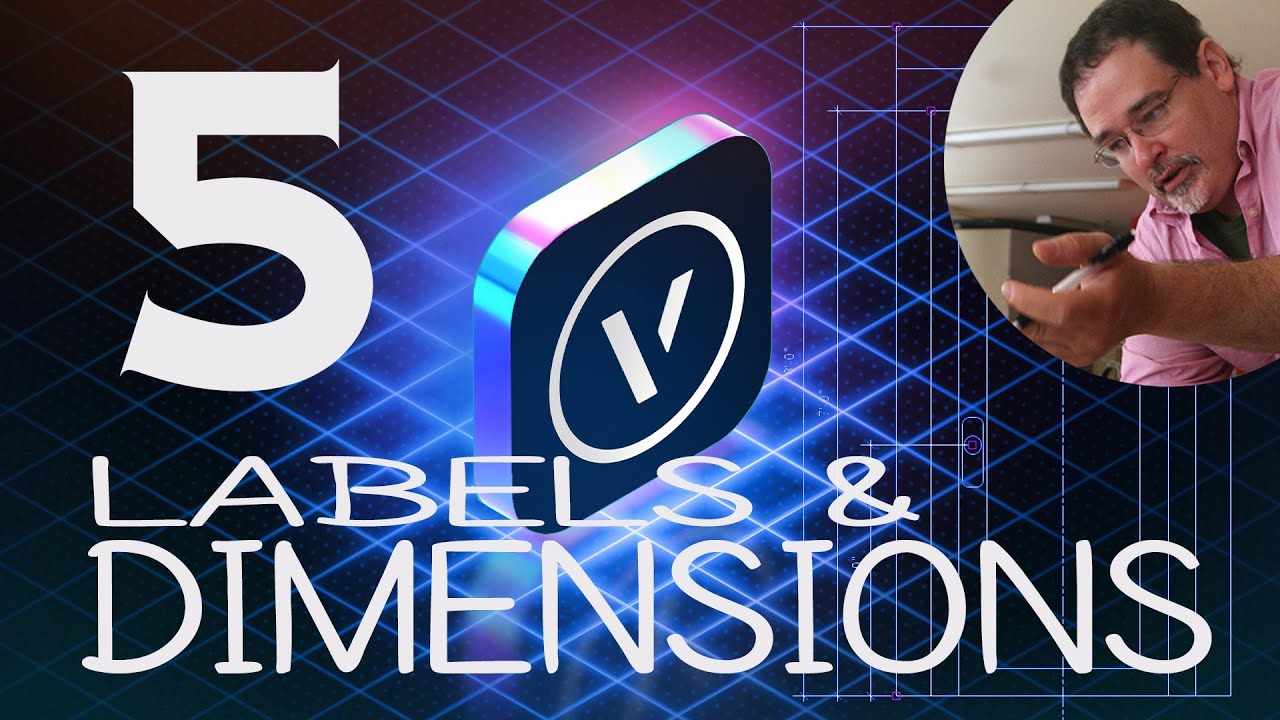 Intro to Vectorworks Pt 5 Dimensions.