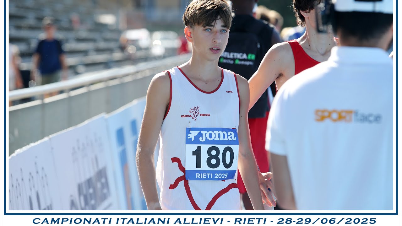 Vlog - campionati italiani allievi di atletica - Rieti 2025