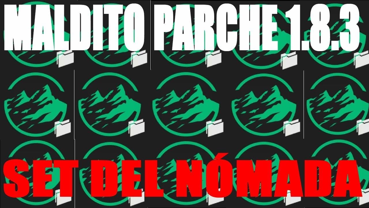 Maldito Parche 1.8.3 + Set del Nómada | The Division | Damn Patch 1.8.3 + Nomad Build