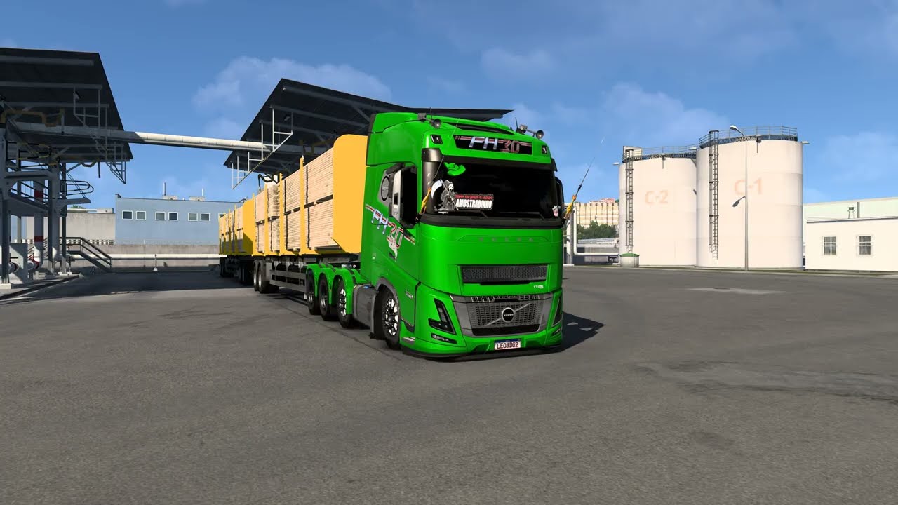 Euro Truck Simulator 2 Realistic Truck Driving Gameplay Ep211 