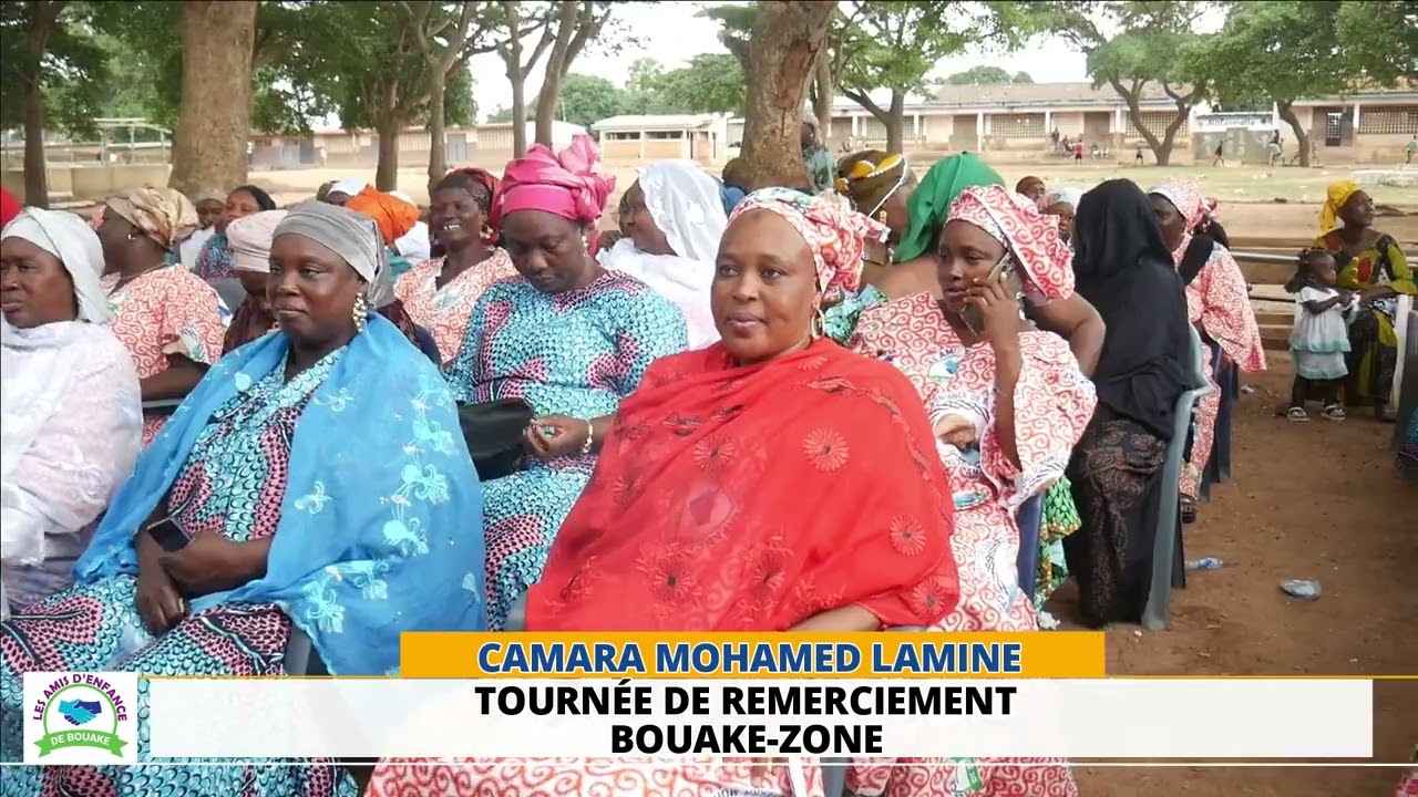 MOHAMED LAMINE CAMARA; TOURNÉE DE REMEREMENENT, BOUAKÉ-ZONE