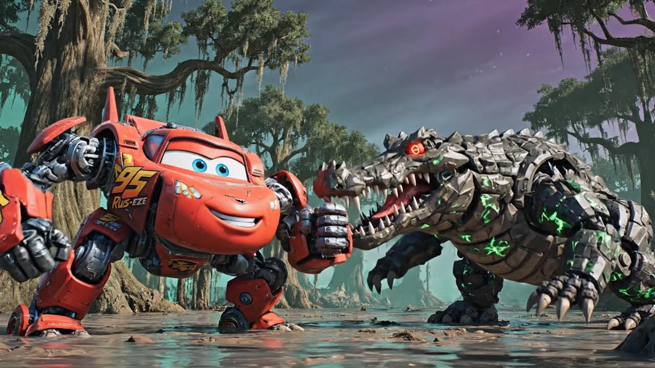 McQueen & Jay Robot Rumble