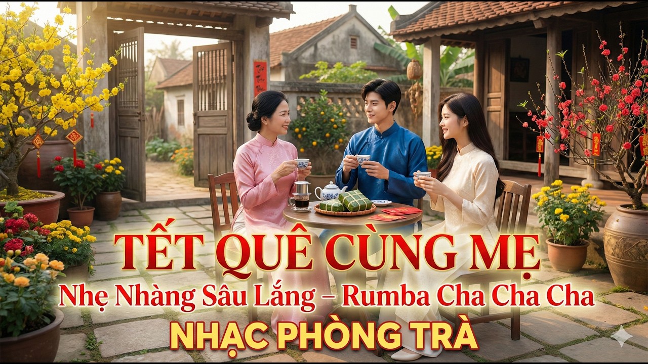 LK Tết Là Mẹ, Về Nhà Đón Tết - Nhạc Xuân Cha Cha Cha Nhẹ Nhàng 2026