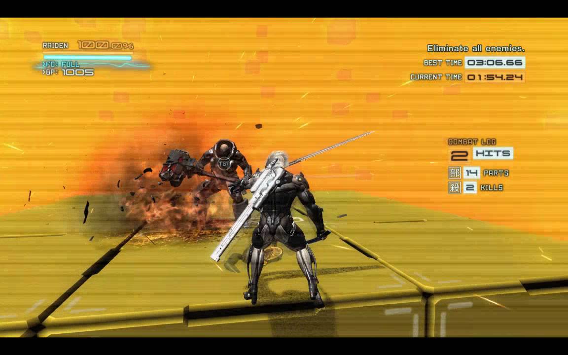 Metal Gear Rising: Revengeance - DLC VR Mission 20 Gold Rank