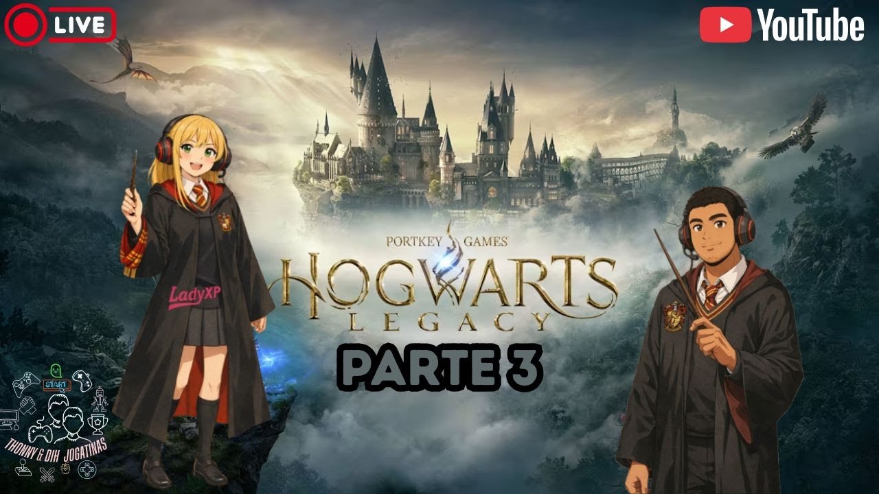 🪄 Hogwarts Legacy AO VIVO Hoje – Ultima Live Solo do Ano Com Participação Especial da @LADYXP17