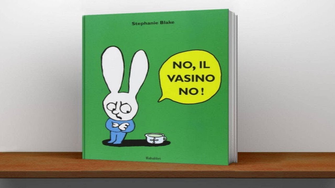 No, il vasino no di Stephanie Blake - Letture per bambini del coniglio Simone Caccapupú