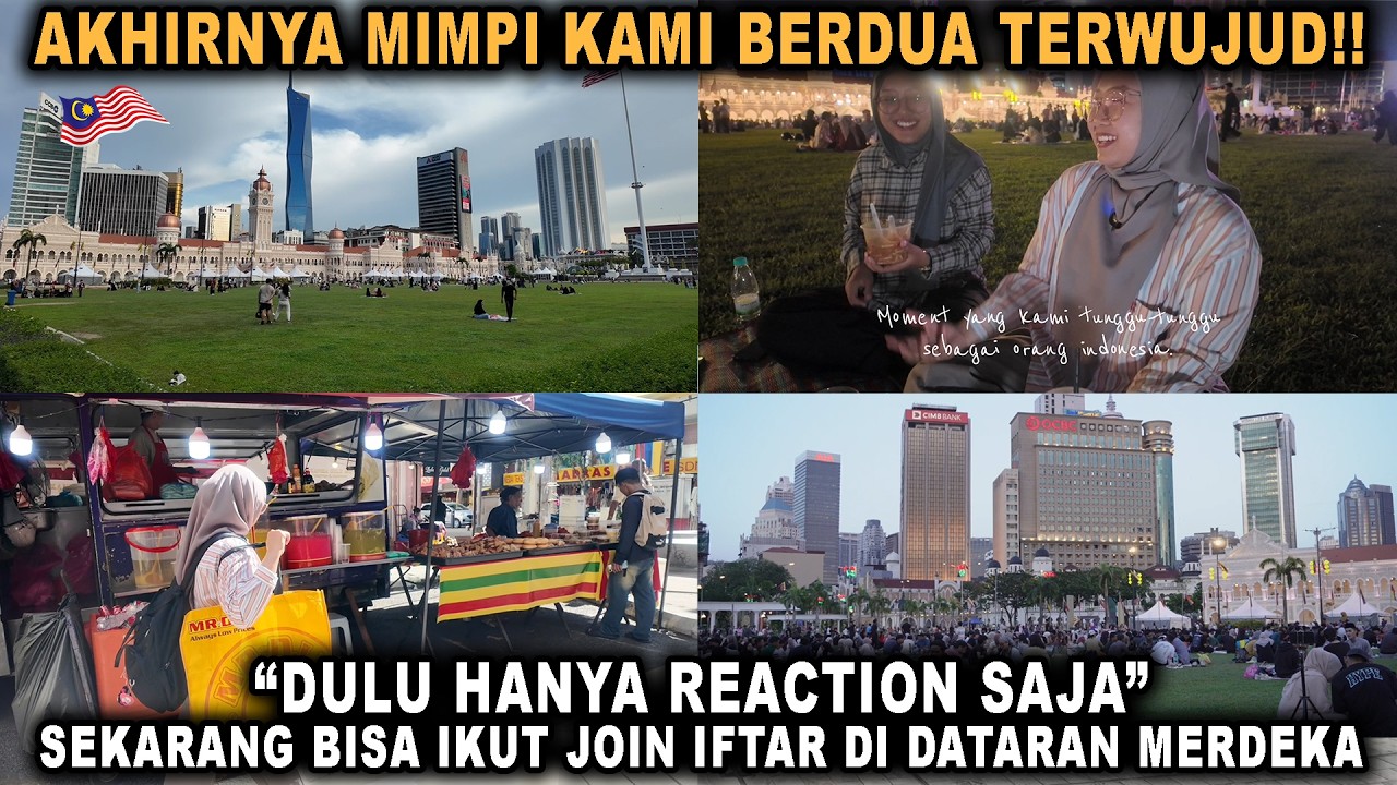 AKHIRNYA MIMPI TERWUJUD❗BISA BUKA PUASA DI DATARAN MERDEKA❗
