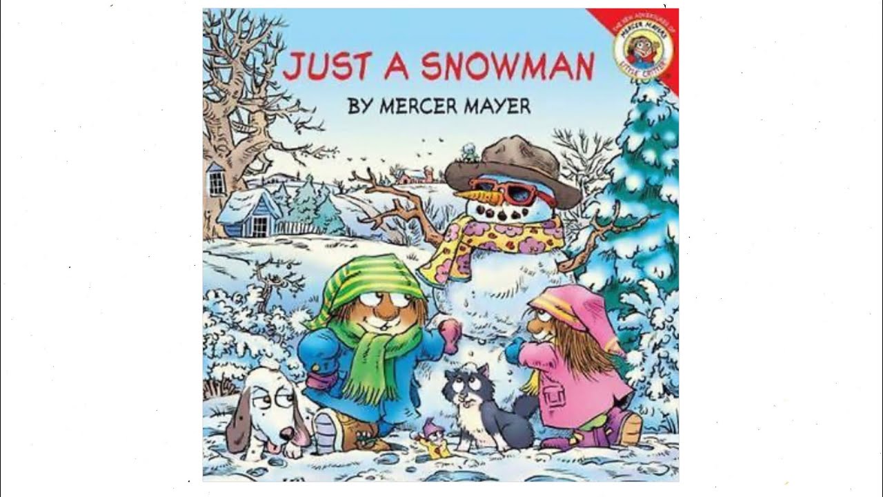 Just A Snowman - Read Aloud Books for Toddlers, Kids and Children