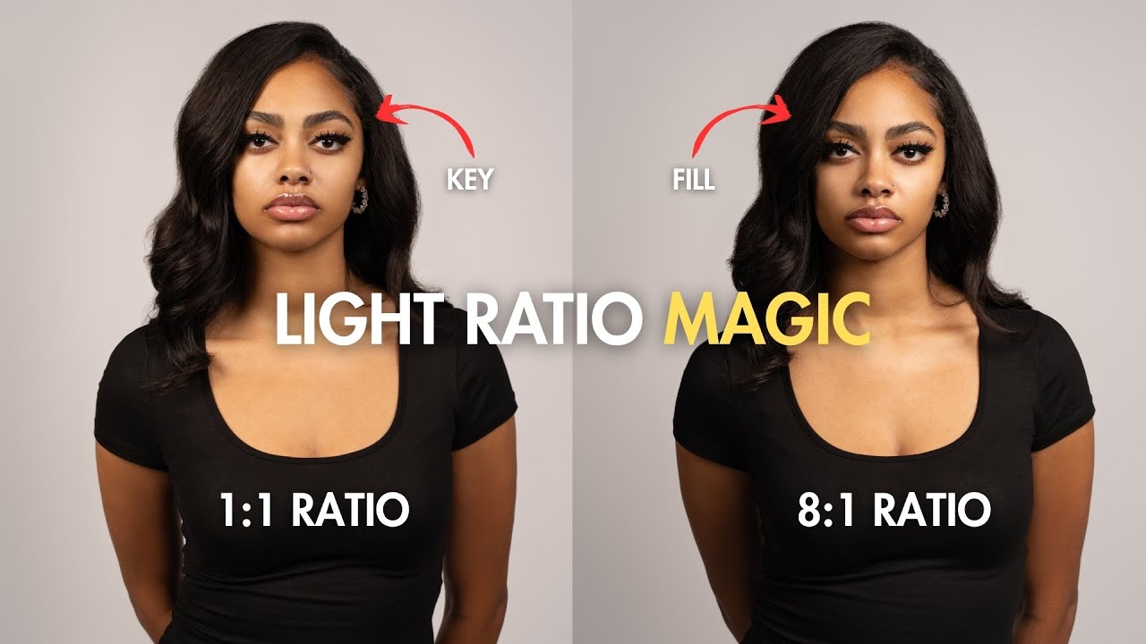 Stop Guessing! How Light Ratios Really Work in Portrait Photography