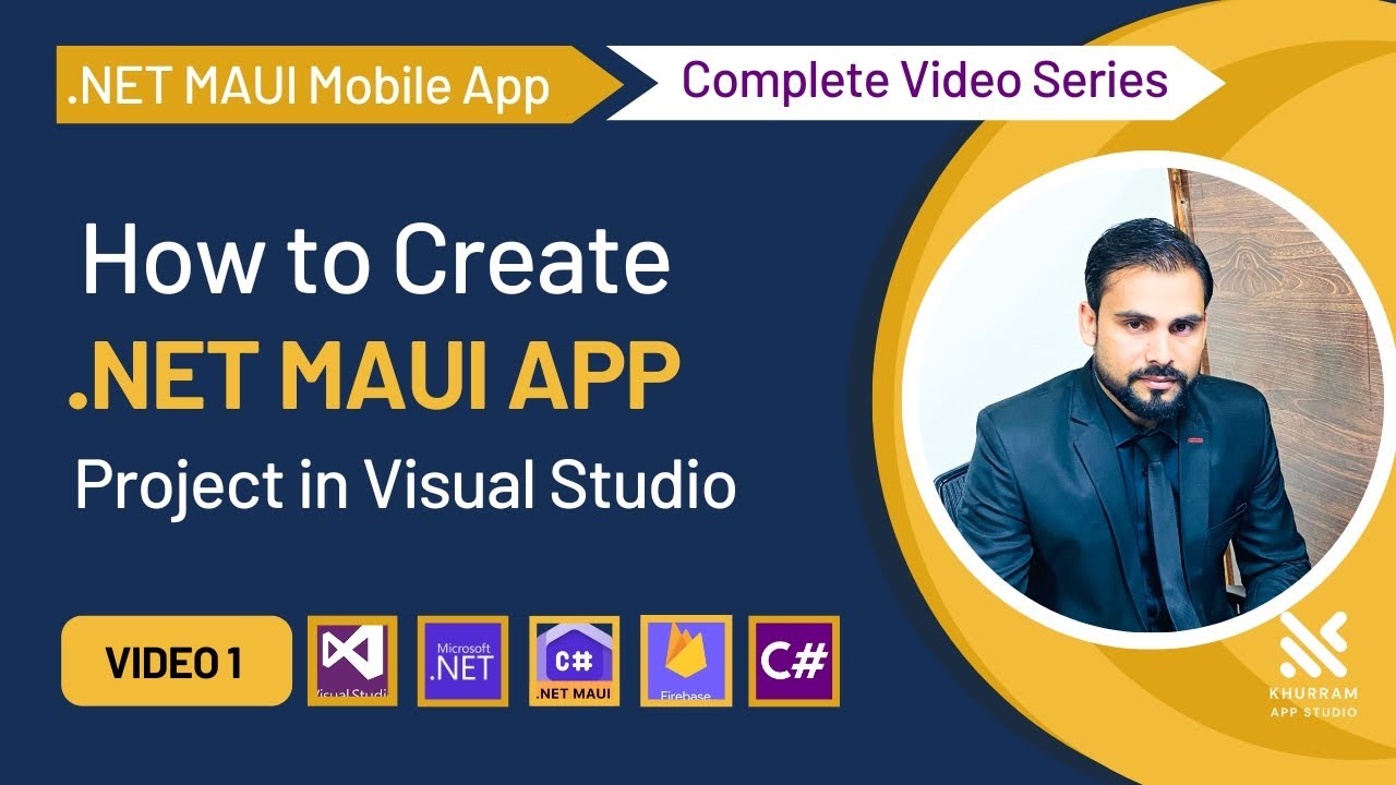Create Your First App & Run on Windows & Android | .NET MAUI Tutorial Series for Beginners
