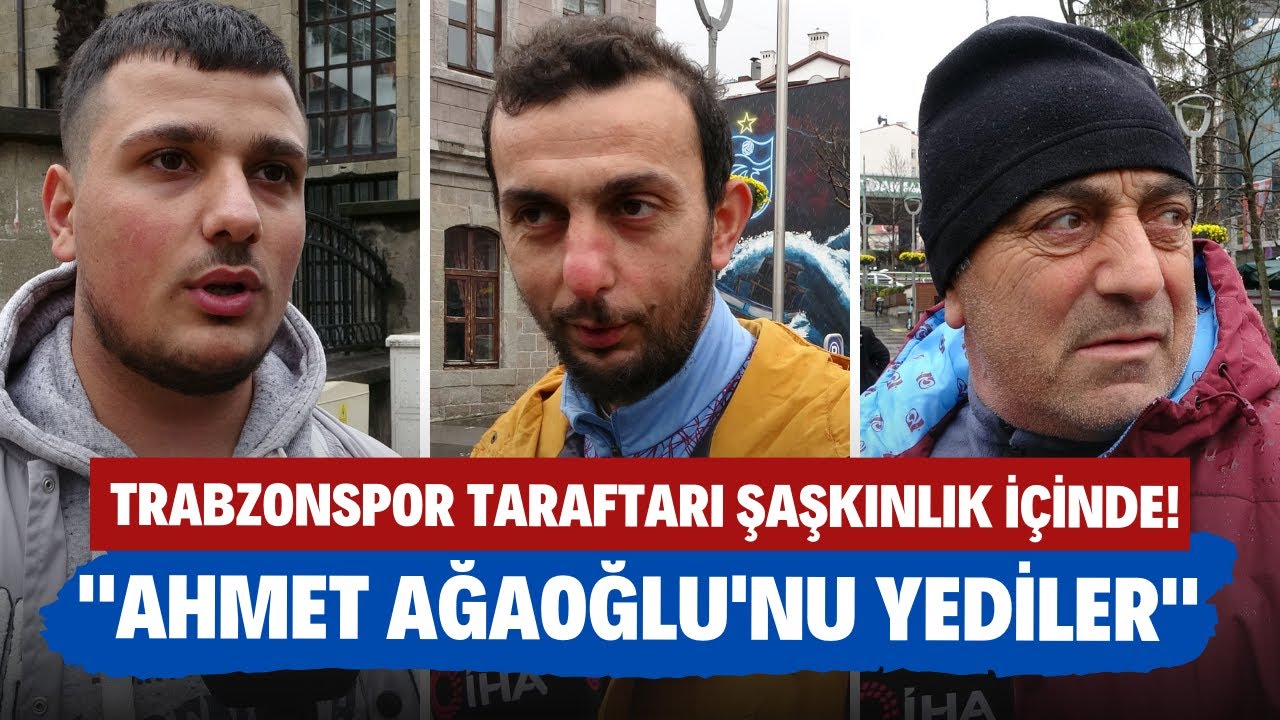 Trabzonspor taraftarı Ahmet Ağaoğlu'nun istifasını yorumladı | 