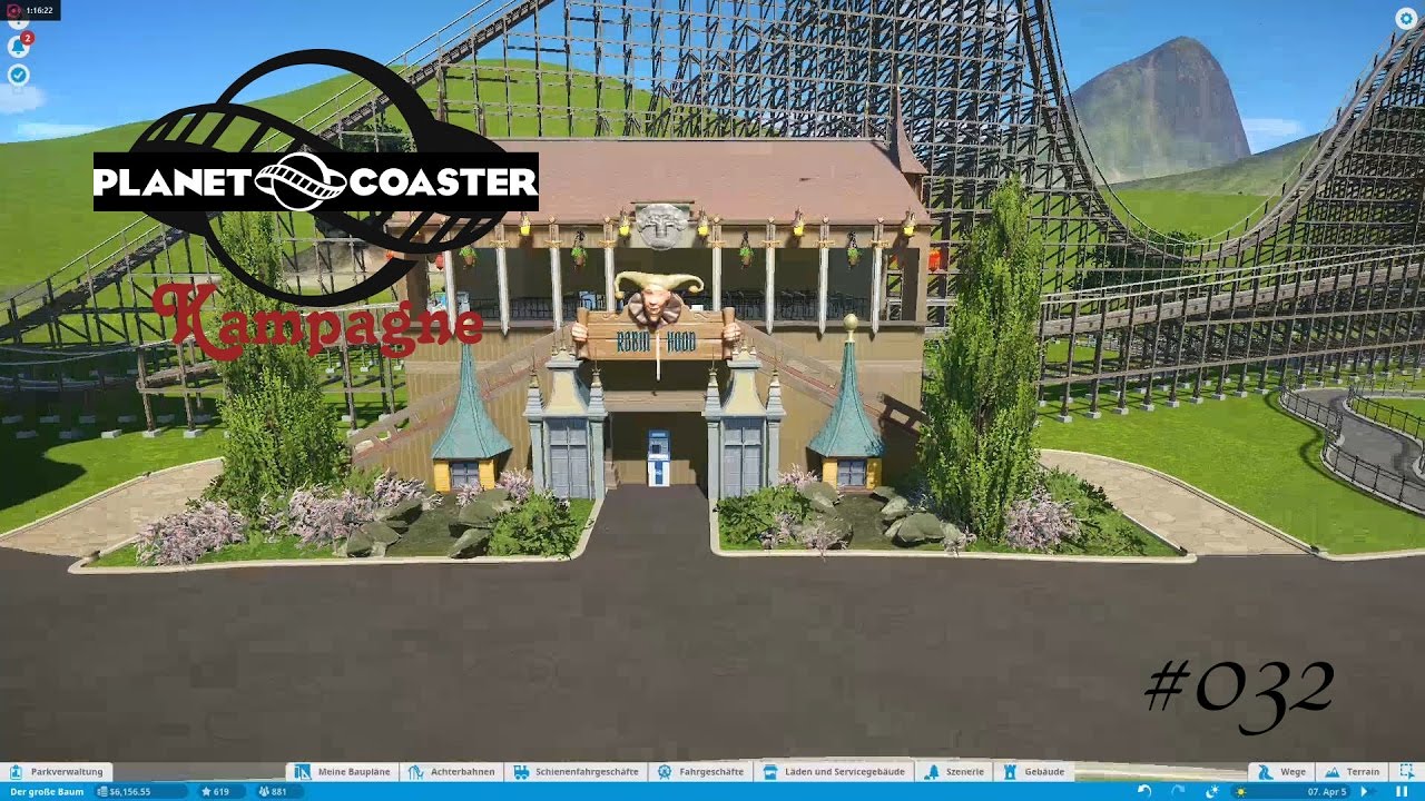 Planet Coaster Kampagne #32 - Woody Station im Zeitraffer (Lets Play - German)
