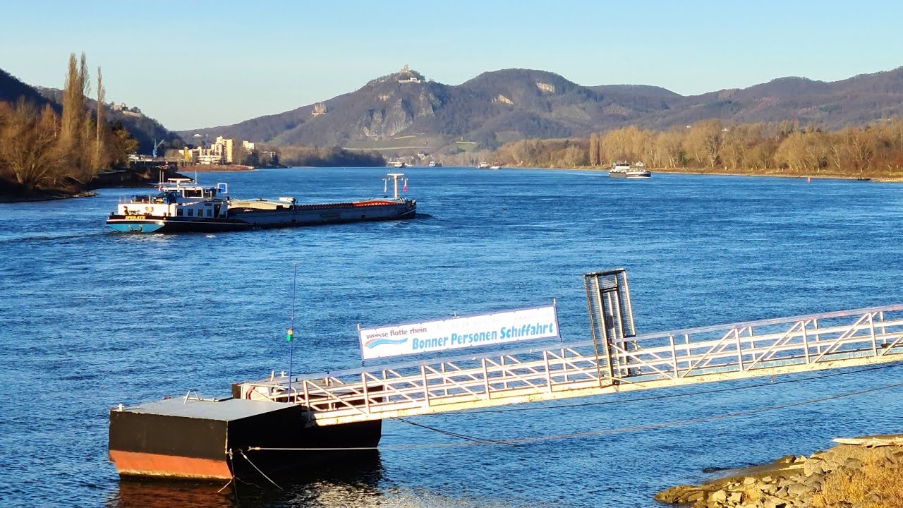 Vier Perlen am Rhein - Erpel, Unkel, Bad Honnef und Königswinter im Januar 2022