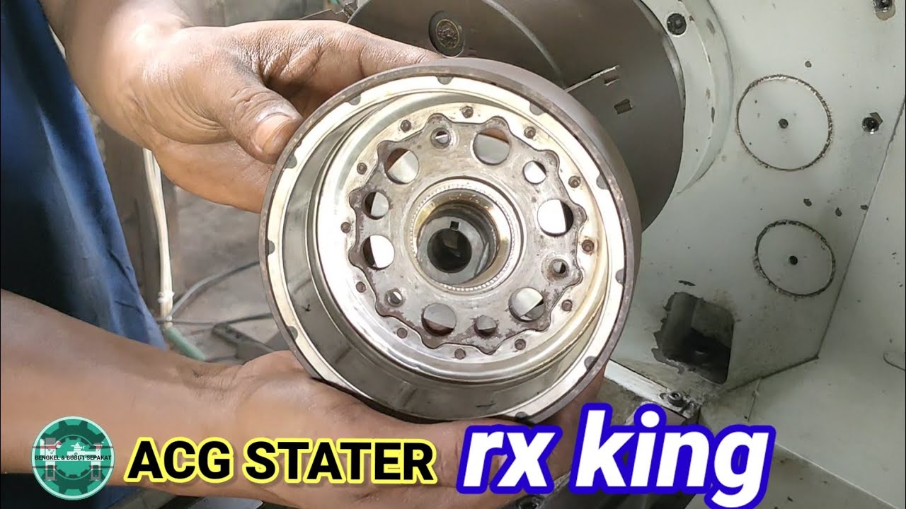 ACG STATER || pnp kan ke motor RX KING ... dan mentukan titik top sepi