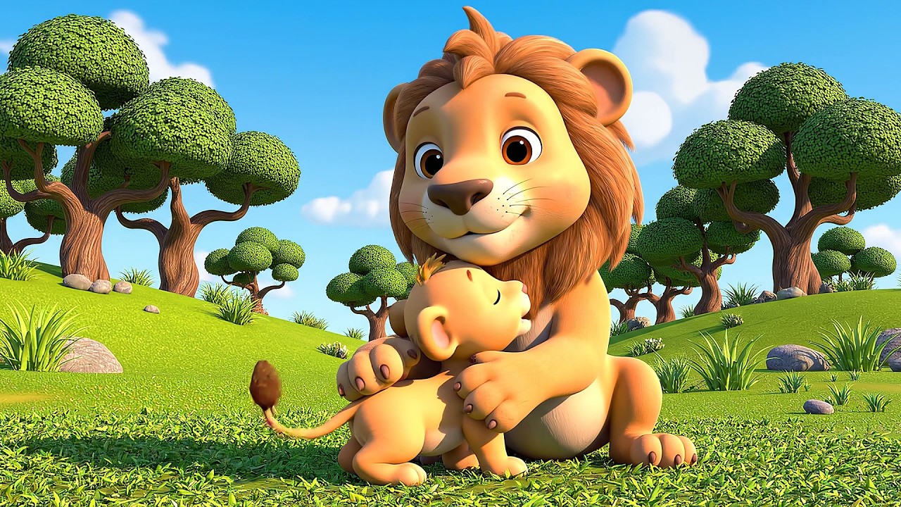 Little Lion Roars Rawr Rawr Rawr Adventure | Nursery Rhymes for Kids | Baby Songs for Toddlers