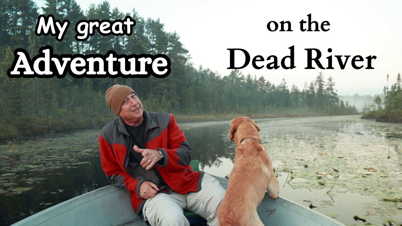 Camping on the Dead River / Hammock camping for the very first time