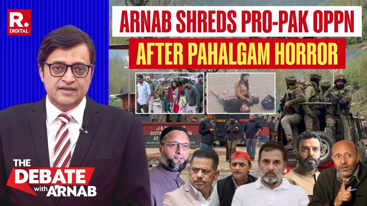 From J&K Elections to Waqf Provocation, Arnab's Complete Takedown of Pro Pakistan Forces