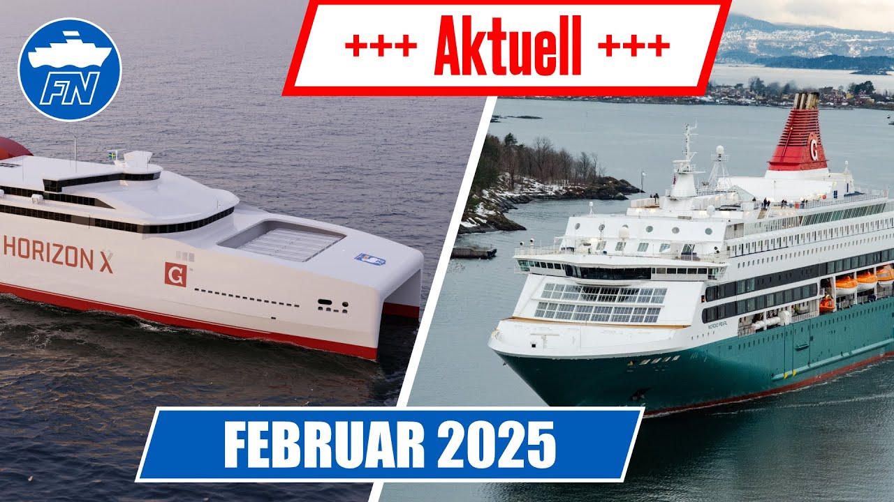 Horizon X-Projekt nimmt Fahrt auf, neuer Name für Kopenhagen-Oslo-Route uvm. | FährNews Aktuell