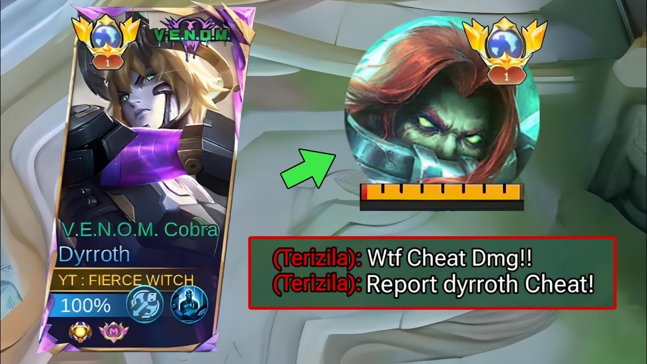 DYRRROTH VS TERIZLA WHO IS THE STRONGEST FIGHTER? (EXPLAINED TIPS TUTORIAL) MLBB