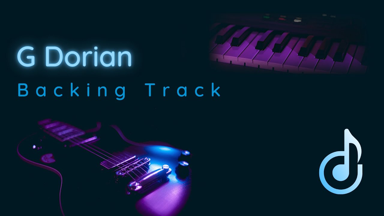 Silky G Dorian backing track for guitar 85bpm