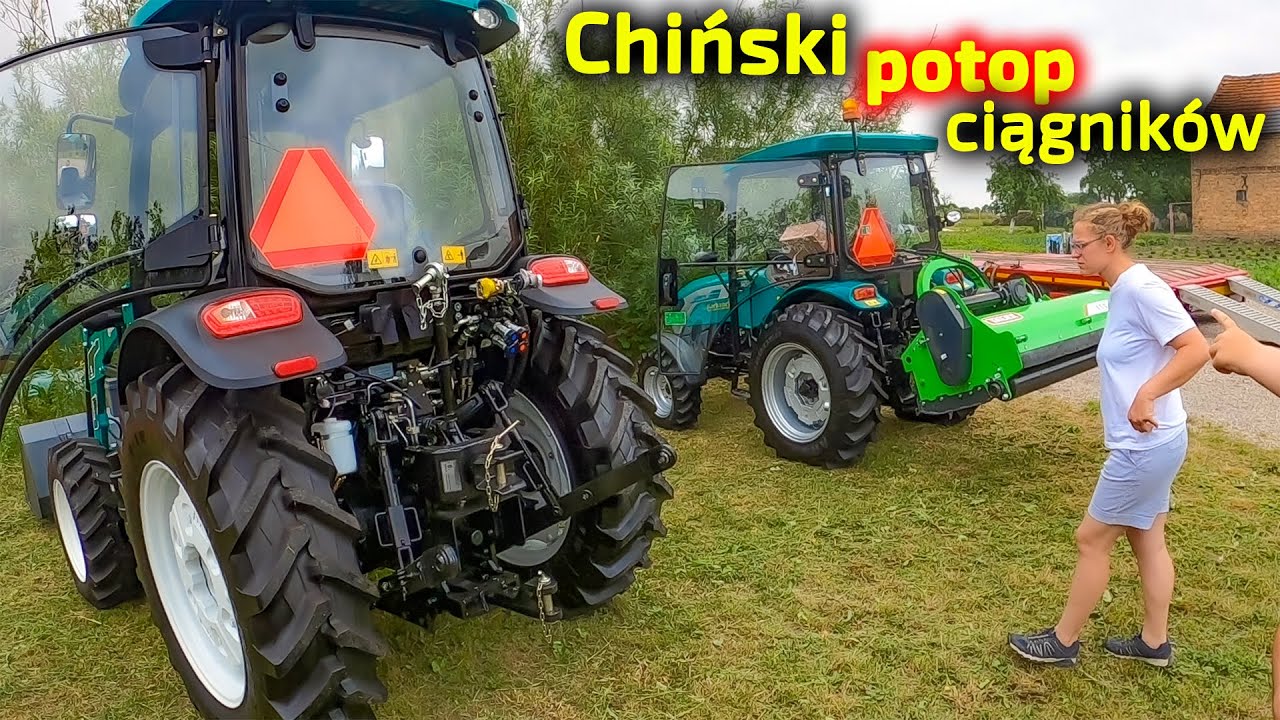 Китайские 75-сильные тракторы премиум-класса 👉 Arbos 3075 наводнение польские фермы