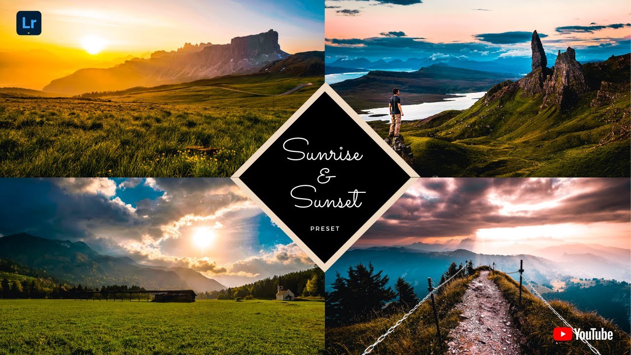 Professional SUNRISE & SUNSET photography for Lightroom Mobile | Free Lightroom Preset DNG 2021