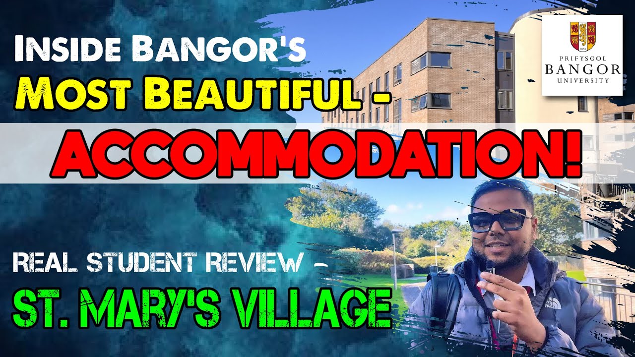 Inside St. Mary’s Village, Bangor University 🇬🇧 | Real Student Review & UK Accommodation Tour 2026