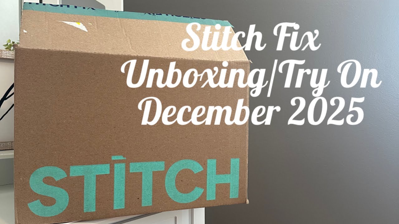 Stitch Fix Unboxing/Try On December 2025  (8 Cozy Winter Items!🥰❤️💕🎄 PLUS $25 Referral Link👍🏻)