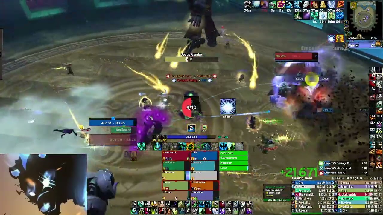 Resto Shaman: MSV Will Of The Emperor 10 HC - MoP Classic