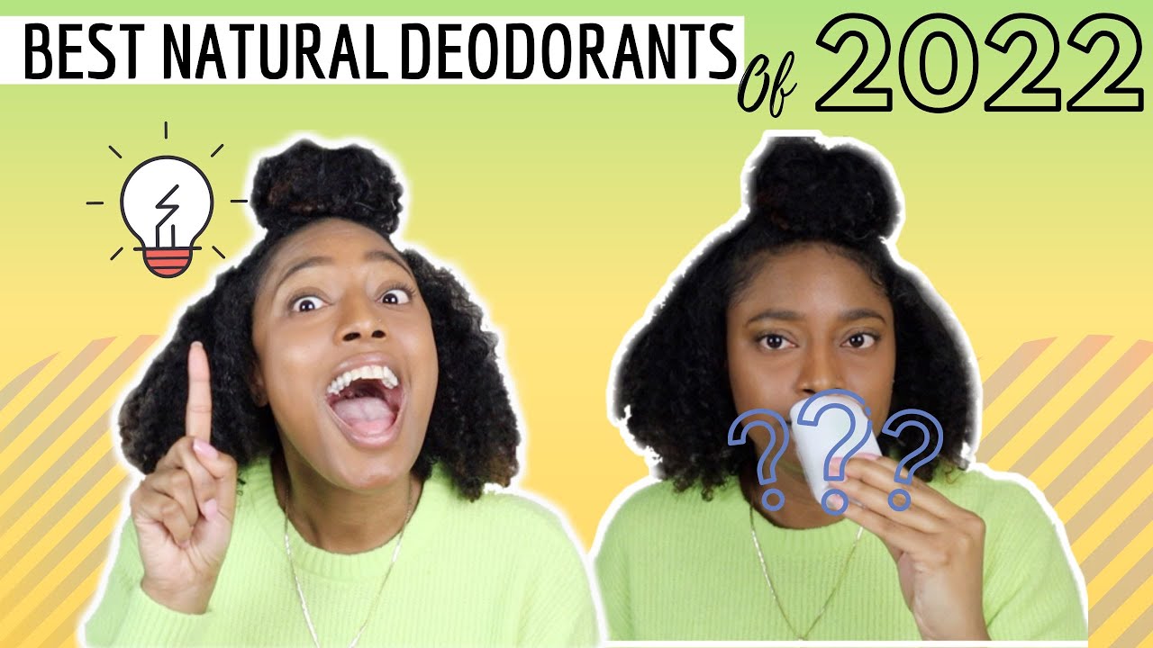 TOP 5 NATURAL DEODORANTS OF 2022 | Best Natural Deodorant for Women