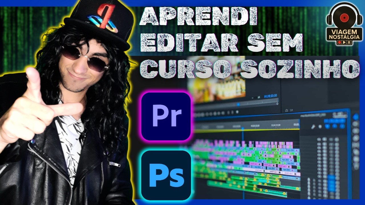 Como Aprendi Edição de Vídeo Sozinho (Sem Curso!) | Usando o Adobe Premiere e Photoshop