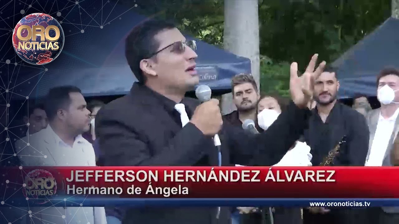 Emotivo adiós a ángela hernández | Oro Noticias