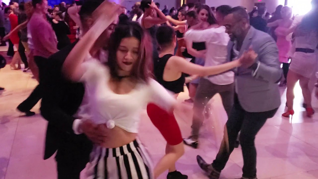 Jariel La salsa & Catherin Aguirre Salsa Social Dancing | New York International Salsa Congress 2019