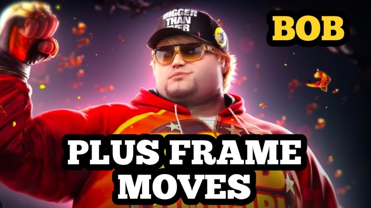 Bob Plus Frame Moves Tekken 8 I Bob Tips and Tricks Tekken 8 #Bob #Tekken8