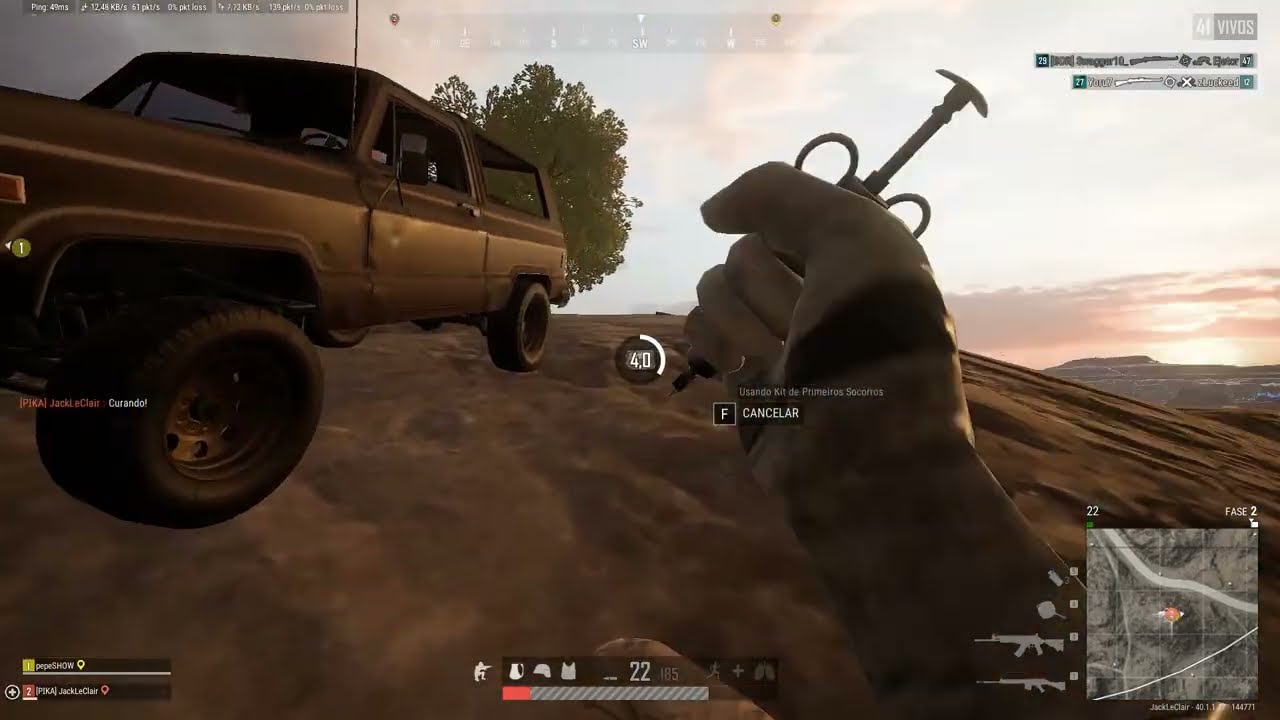 PUBG COM OS AMIGOS   OU NÃO