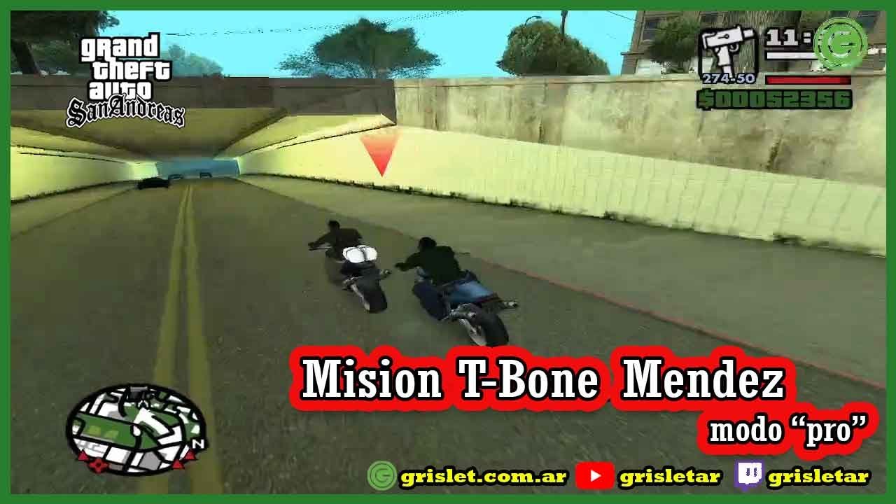 Termina como un PRO la misión T-Bone Mendez en GTA San Andreas sin trucos