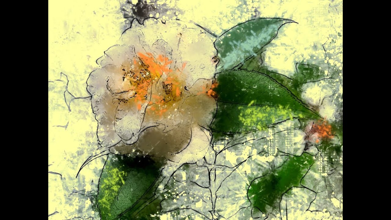 How to paint with Dab Stencils and Flow Maps in Painter Essentials 7