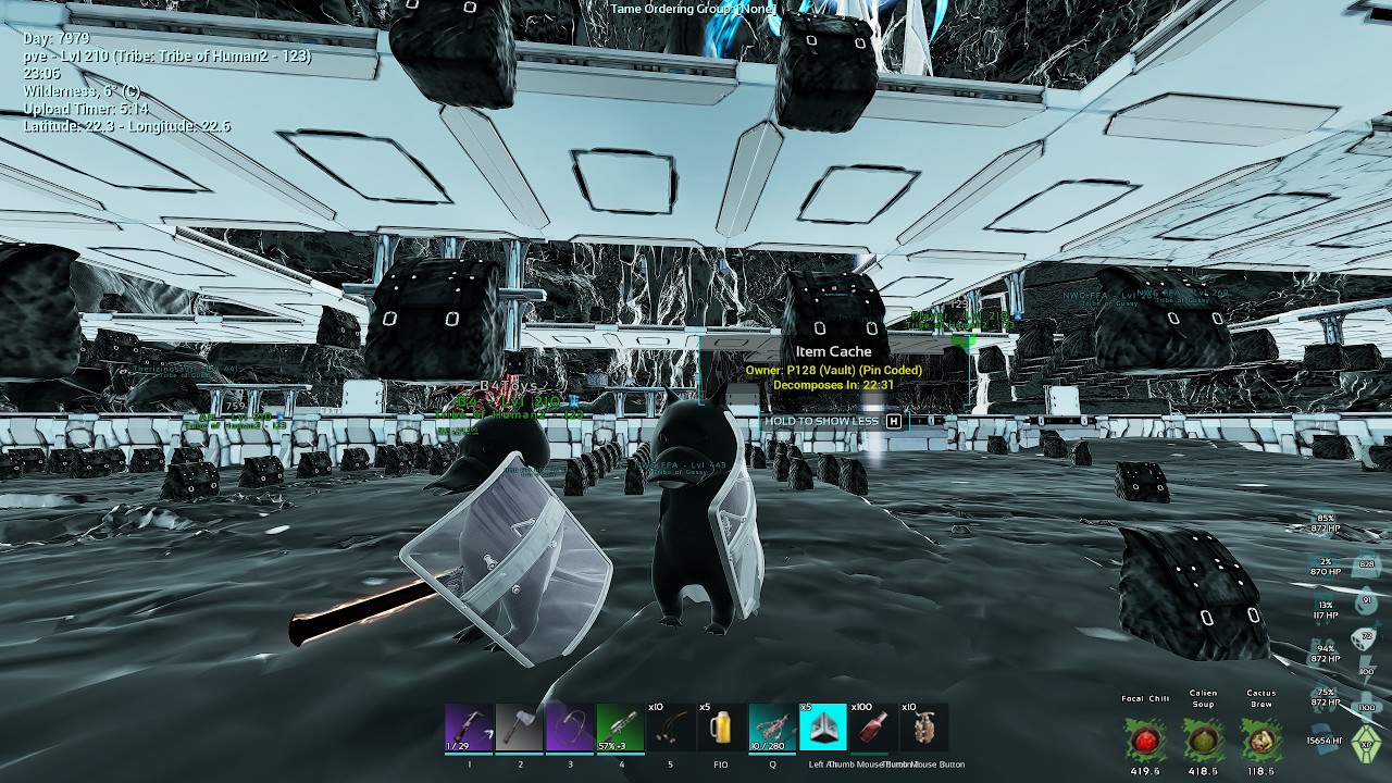 ARK ASA PVP/SHOPPING CLIPS 1X