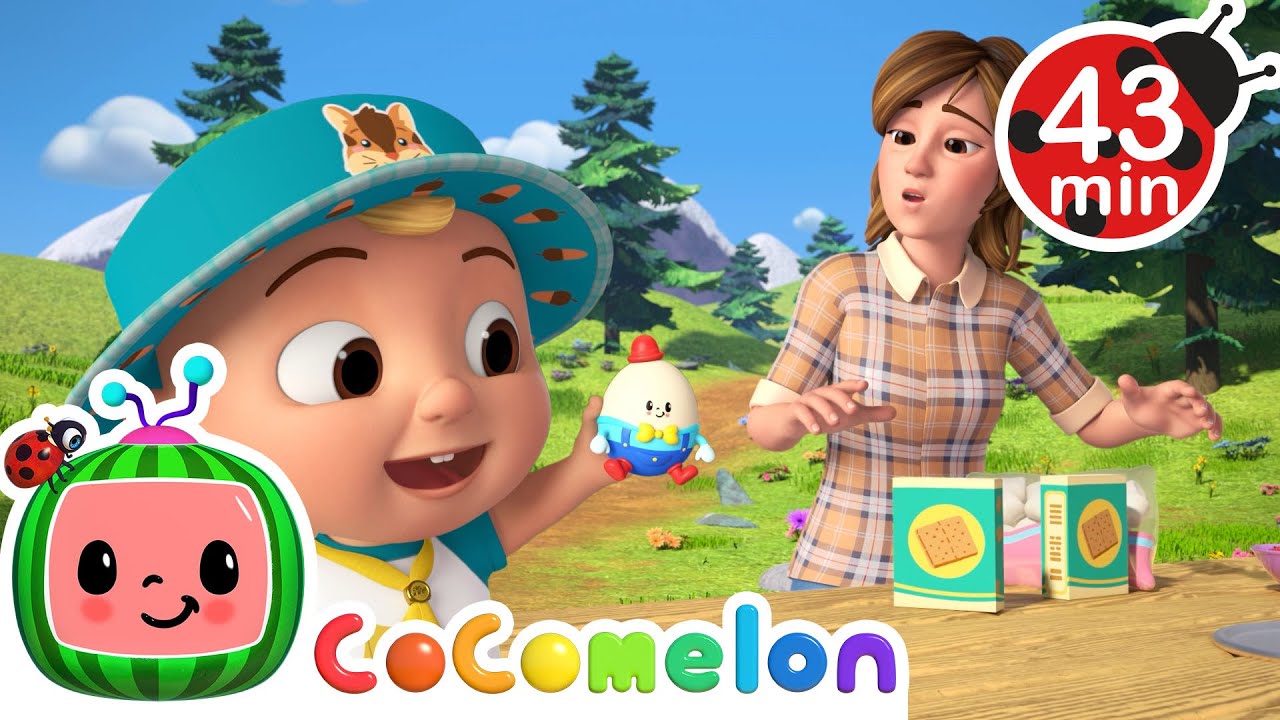 🎶 Humpty Dumpty Rescue Song + More 🥚 Cocomelon  | Moonbug Kids - Learning Song Loops