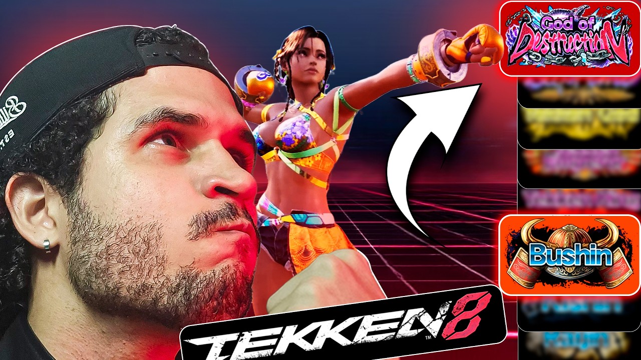 RUSH RANK TEKKEN 8 #13 FINAL | EM BUSCA  DO GOD OF DESTRUCTION!!!