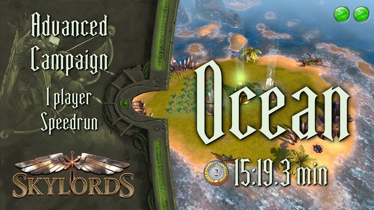 Ocean Advanced #2 - Pure Nature | Speedrun in 15:19.3 - Skylords Reborn PvE Contest #3 | BattleForge