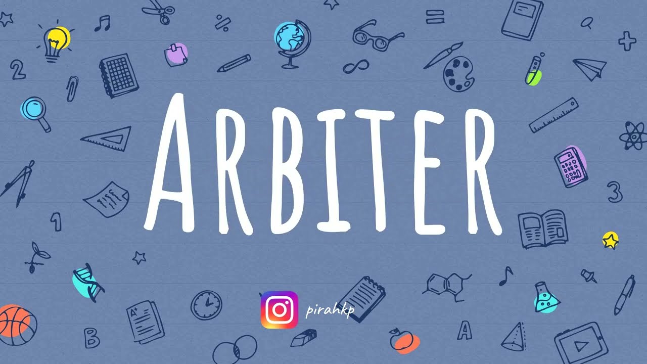 Arbiter meaning | Word of the Day | Learn English Vocabulary