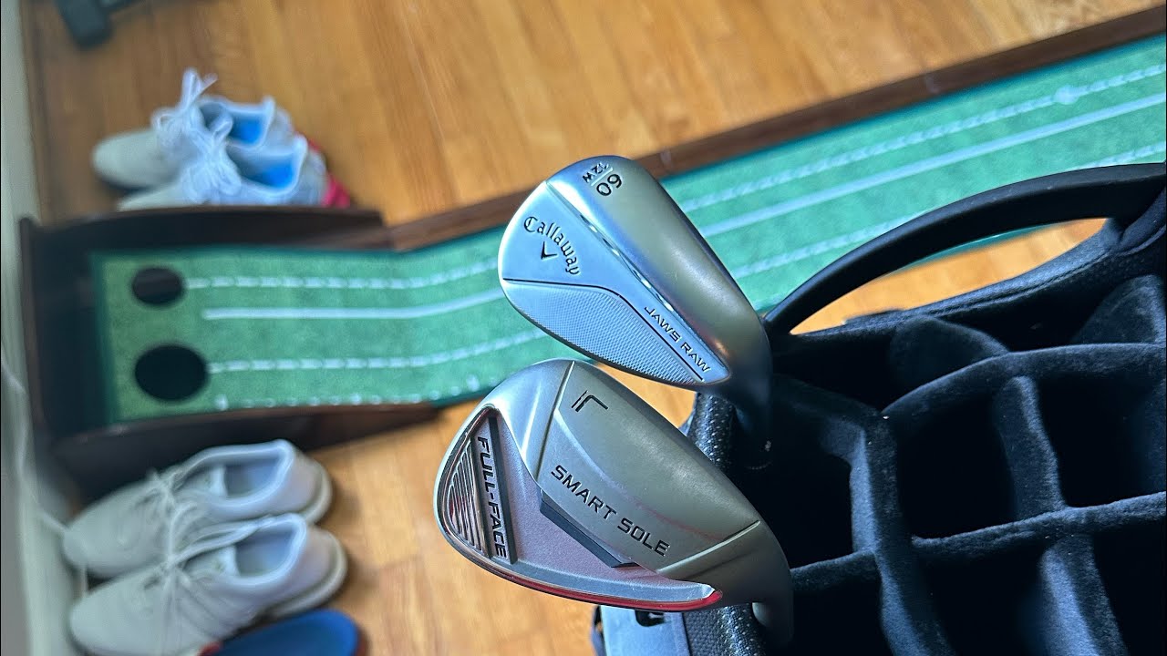 Callaway Jaws Raw 60 Deg Full Face vs Cleveland 64 Deg Smart Sole // Battle of the bunker wedges