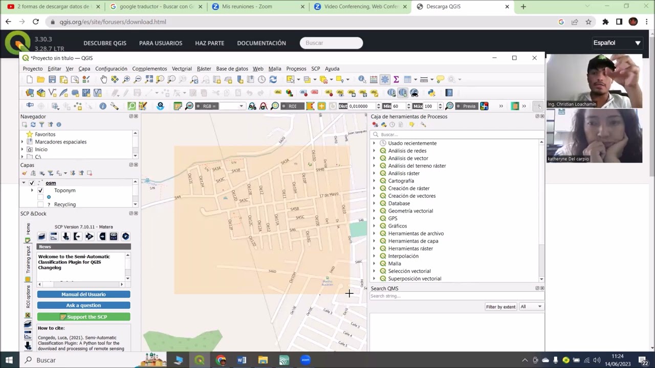 Operaciones Con OpenStreeMap, QGis y Cadna A para Simulación de Ruido Ambiental