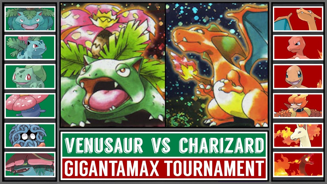 Semifinal: GMAX VENUSAUR vs GMAX CHARIZARD | Gigantamax Pokémon Sword&Shield Tournament [Battle #5]