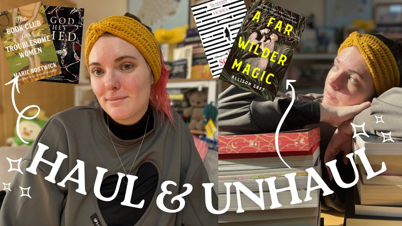US book haul and bookshelf clearout